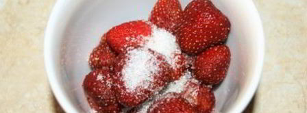 клубничный чай. Шаг 2