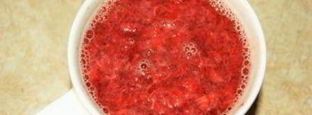 клубничный чай. Шаг 4