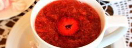 клубничный чай. Шаг 5