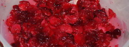 клюквенный чай. Шаг 2