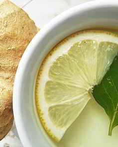 Мятный чай с имбирем и медом