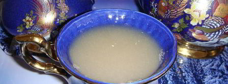 согревающий пряный чай с хурмой. Шаг 4