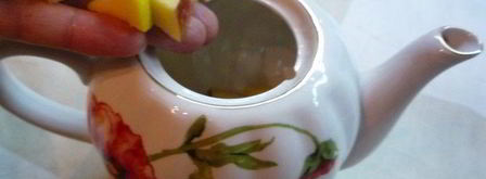 яблочный чай с апельсином и корицей. Шаг 3