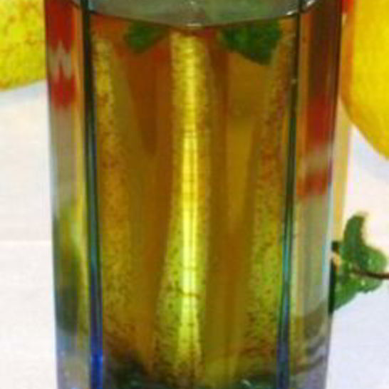 Рецепт зеленого чая с мятой и грушей