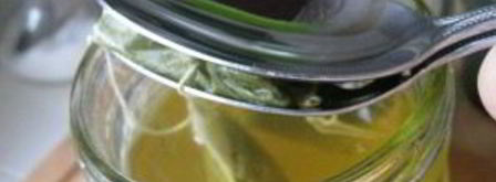 зеленый чай с мятой. Шаг 5