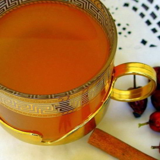 Рецепт зеленого чая с шиповником