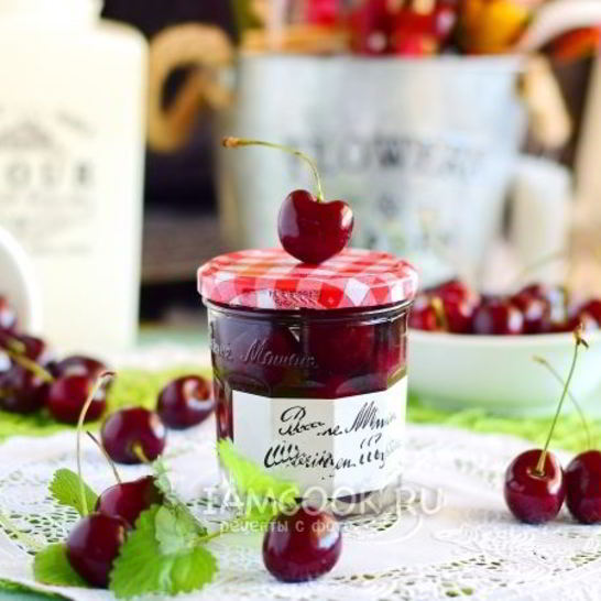 Рецепт черешни в сиропе на зиму