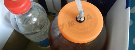 домашняя бражка из варенья. Шаг 9