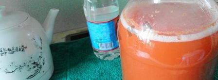 домашняя бражка из варенья. Шаг 10