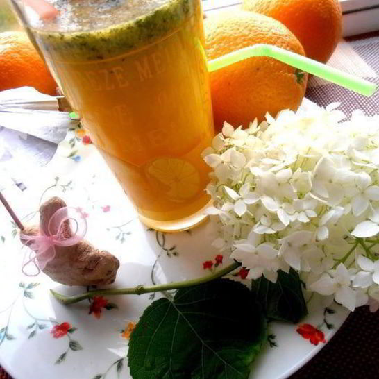 Рецепт фанты с имбирем и мятой