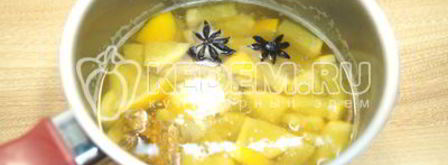 глинтвейн из белого вина. Шаг 6