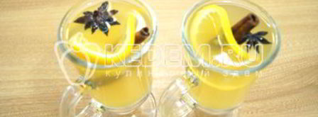 глинтвейн из белого вина. Шаг 8