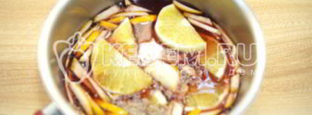 глинтвейн с апельсином. Шаг 6