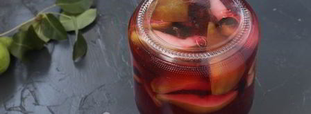 груши с терном в сиропе на зиму. Шаг 7