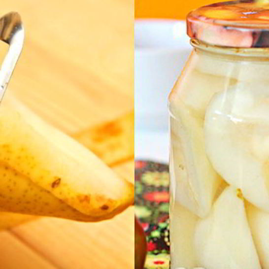 Рецепт груш в сиропе на зиму