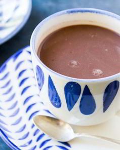 Какао из шоколадного сиропа