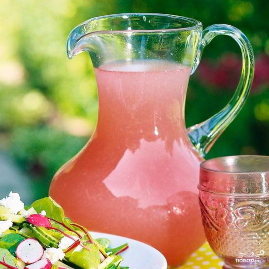 Рецепт киселя из ревеня