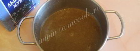 льняной кисель. Шаг 10