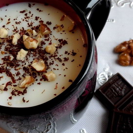 Рецепт молочного киселя