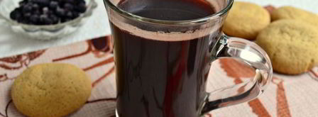 черничный кофе. Шаг 8