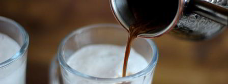 кофе латте. Шаг 4