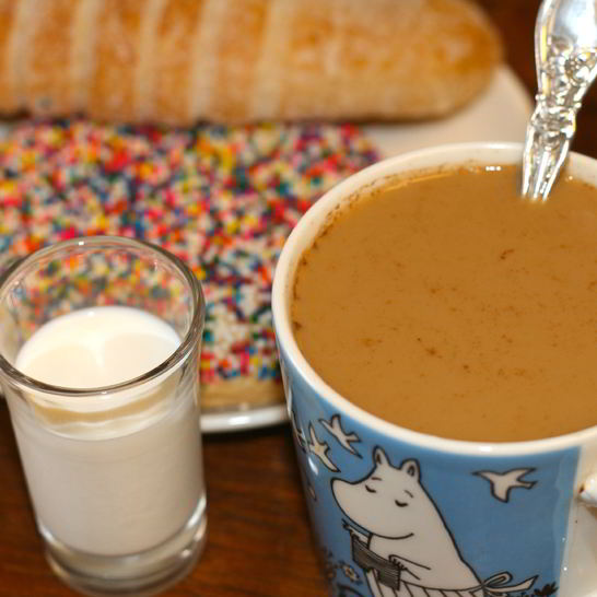 Рецепт кофе с молоком