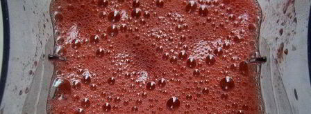 коктейль имбирная клубничка. Шаг 3