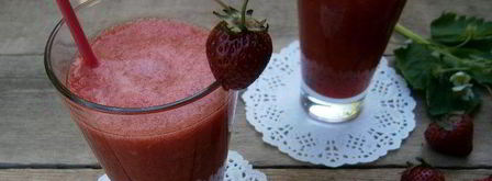 коктейль имбирная клубничка. Шаг 4