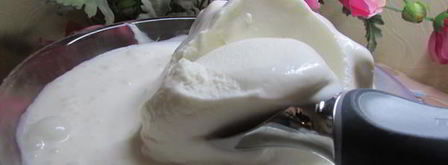 коктейль с апельсиновым соком и мороженым. Шаг 2