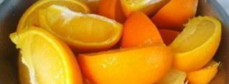 лимонад из апельсинов. Шаг 2