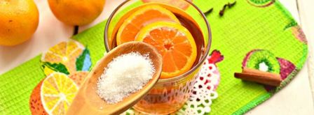 мандариновый напиток с корицей. Шаг 2