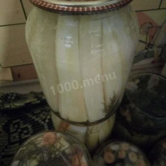 Рецепт молодых кабачков консервированных в сиропе