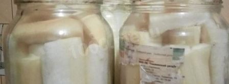 молодые кабачки консервированные в сиропе. Шаг 2