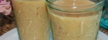 персиковый витаминный напиток. Шаг 5