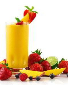 Апельсиново-манговый смузи