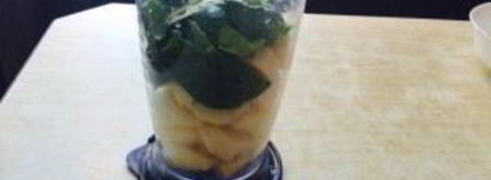 бананово-яблочный смузи. Шаг 4