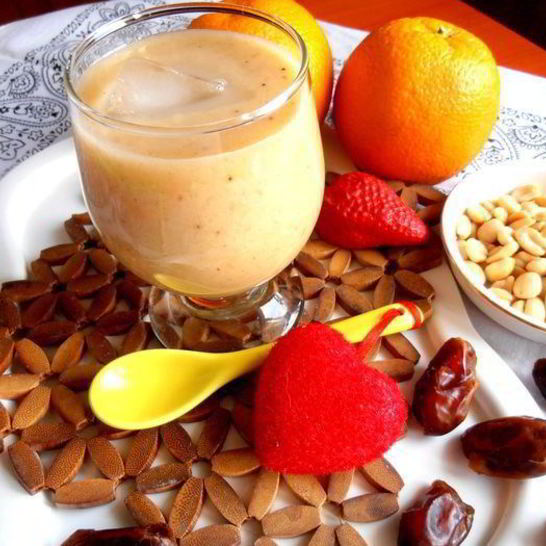 Рецепт бананового смузи с карамельным вкусом