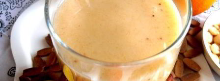 банановый смузи с карамельным вкусом. Шаг 8