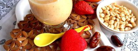 банановый смузи с карамельным вкусом. Шаг 10