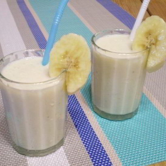 Рецепт бананового смузи