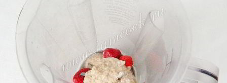 фруктовый смузи с овсянкой. Шаг 6