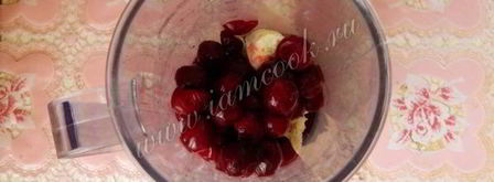 фруктовый смузи с пророщенной пшеницей. Шаг 4