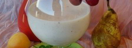 кефирный смузи грушево-миндальный. Шаг 3