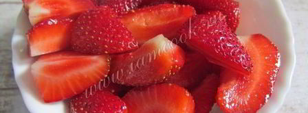 клубничный смузи с овсяными хлопьями. Шаг 4