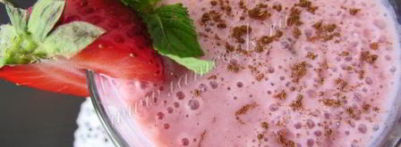 клубничный смузи с овсяными хлопьями. Шаг 6