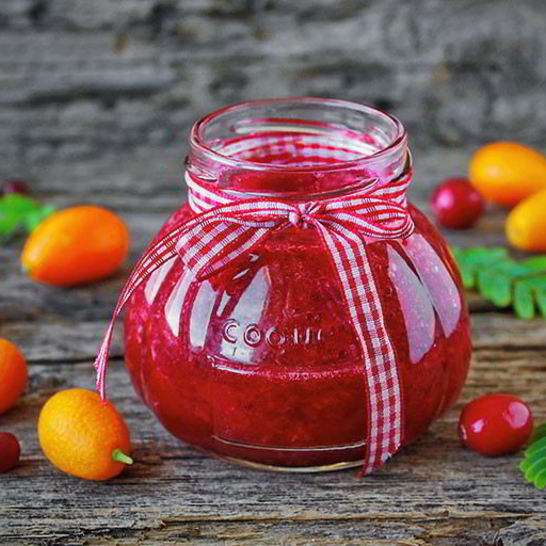 Рецепт клюквенного смузи с кумкватом