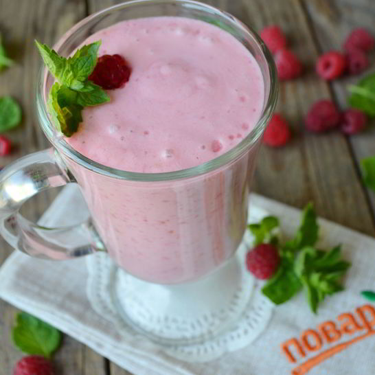 Рецепт малинового смузи вкус лета