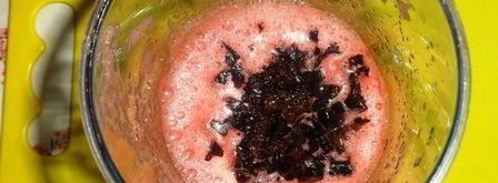 смузи арбузная долька. Шаг 4