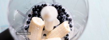 смузи из черники. Шаг 2