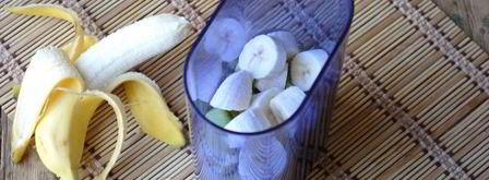 смузи из киви, банана и яблока. Шаг 6